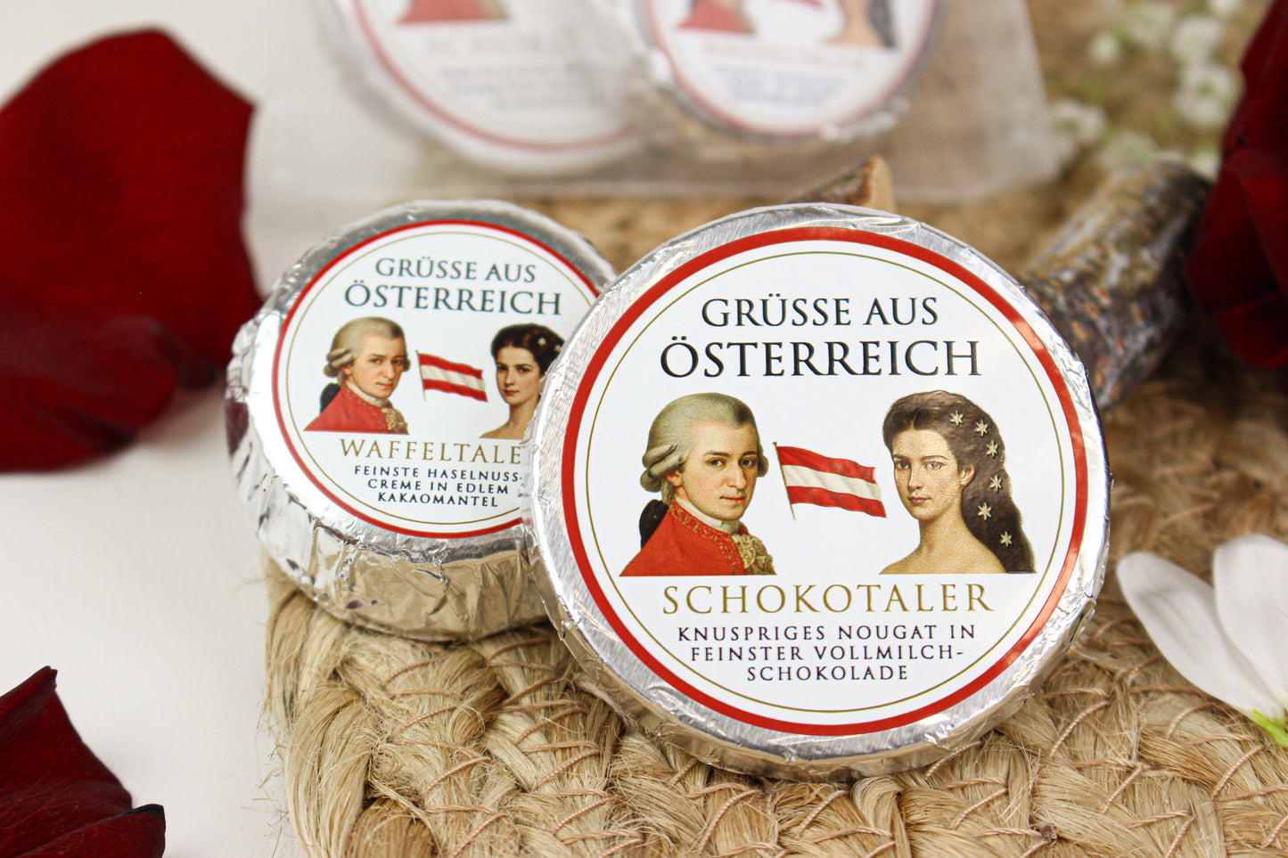Organzasäckchen "Grüsse aus Österreich"