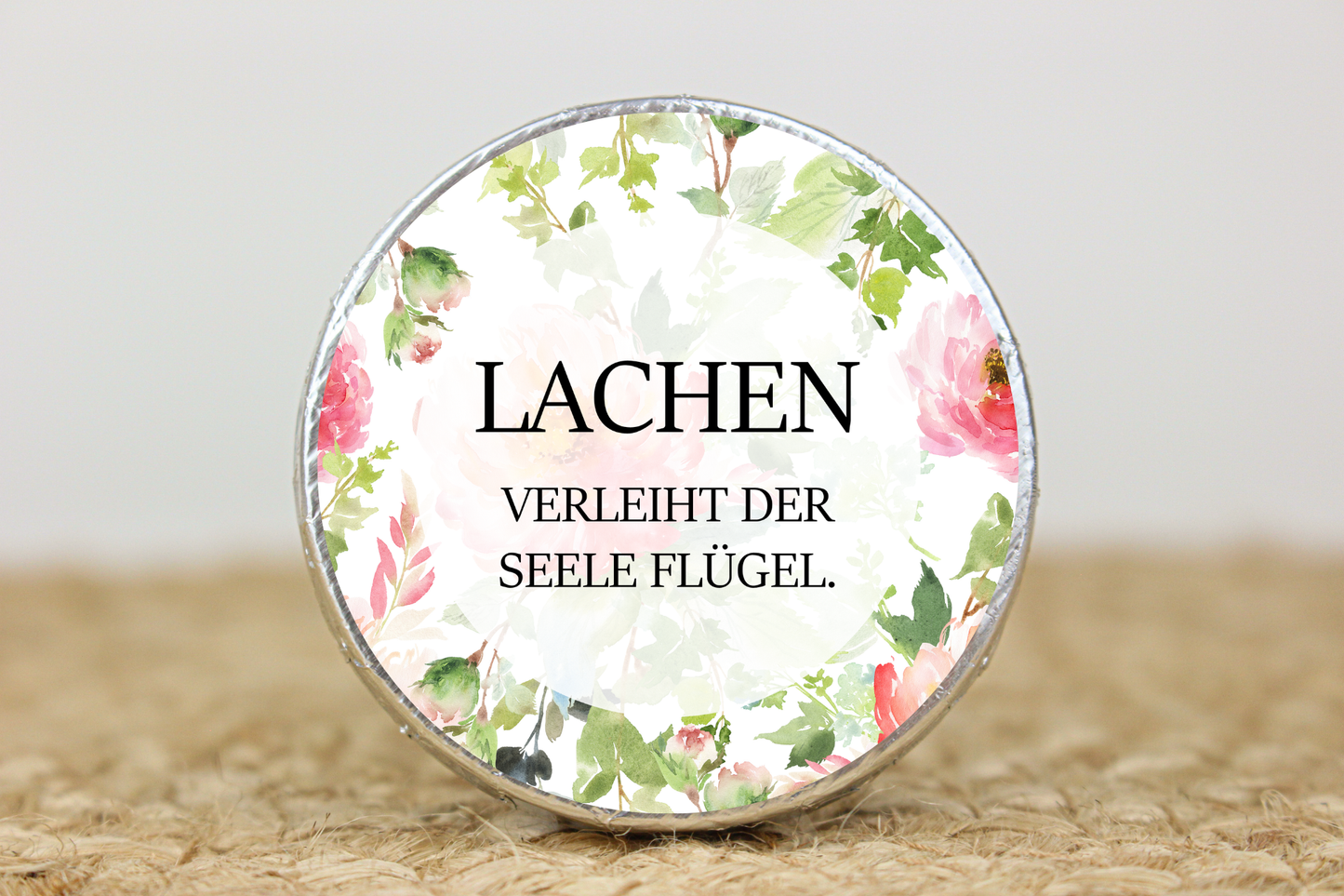 Schokotaler "Floral"