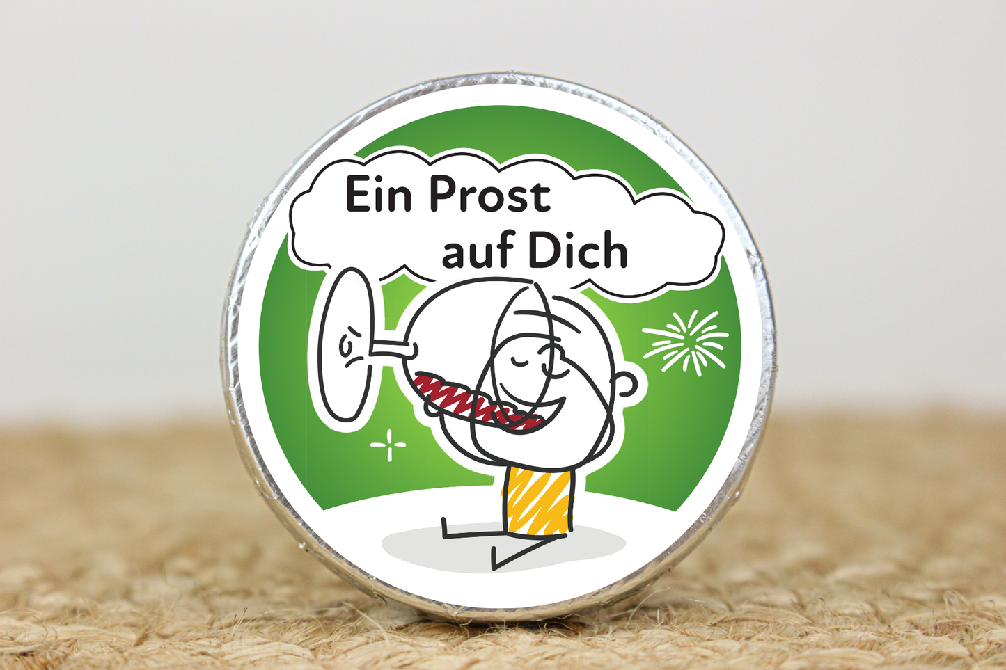 Schokotaler "Strichmännchen"