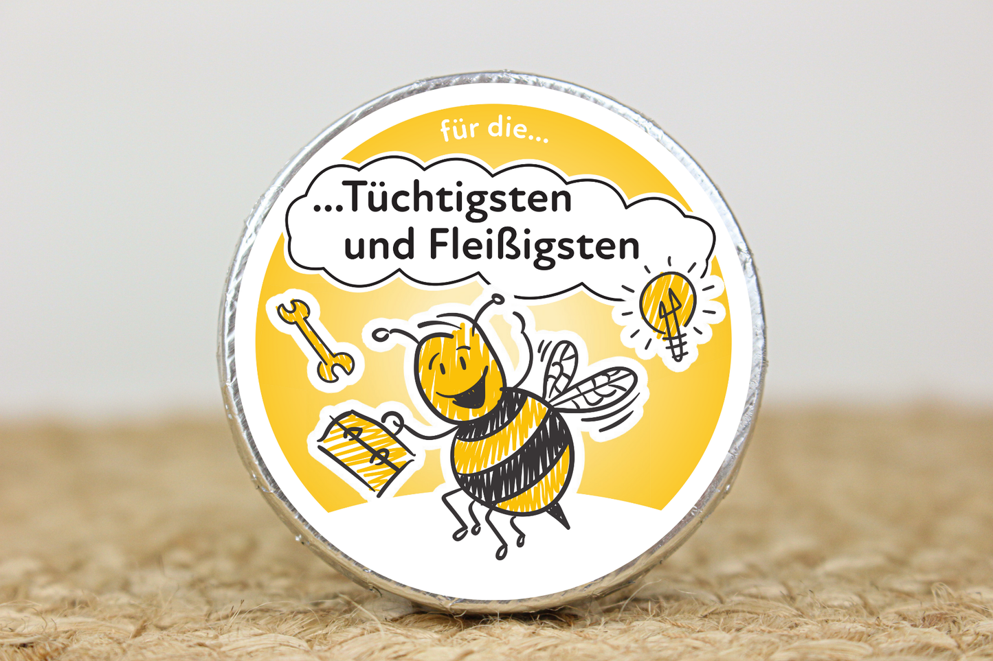 Schokotaler "Strichmännchen"