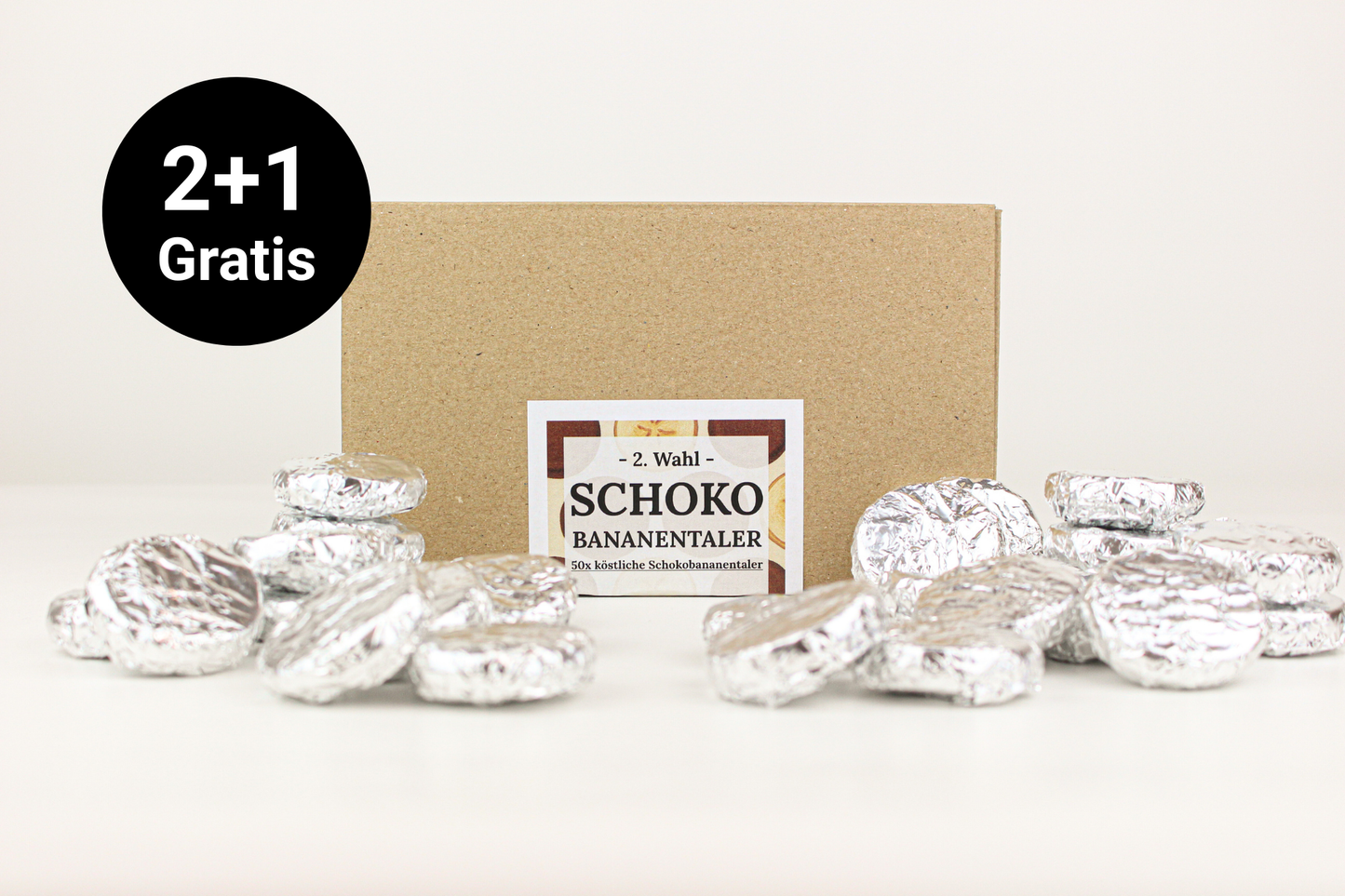 2+1 "2. Wahl Schokobananentaler" (150 Stück)