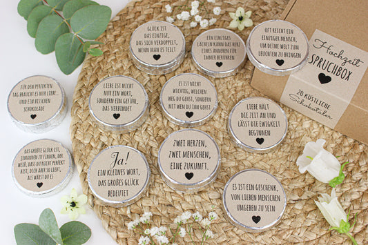 Spruchbox "Hochzeit"
