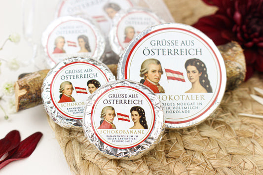 Organzasäckchen groß "Grüsse aus Österreich"