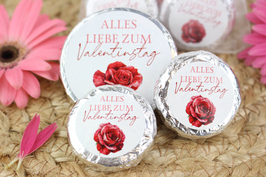 Organzasäckchen groß "Valentinstag"