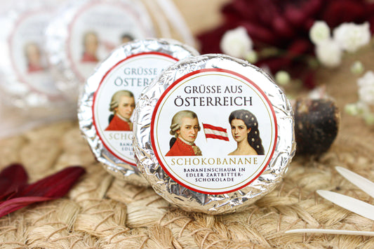Organzasäckchen klein "Grüsse aus Österreich"