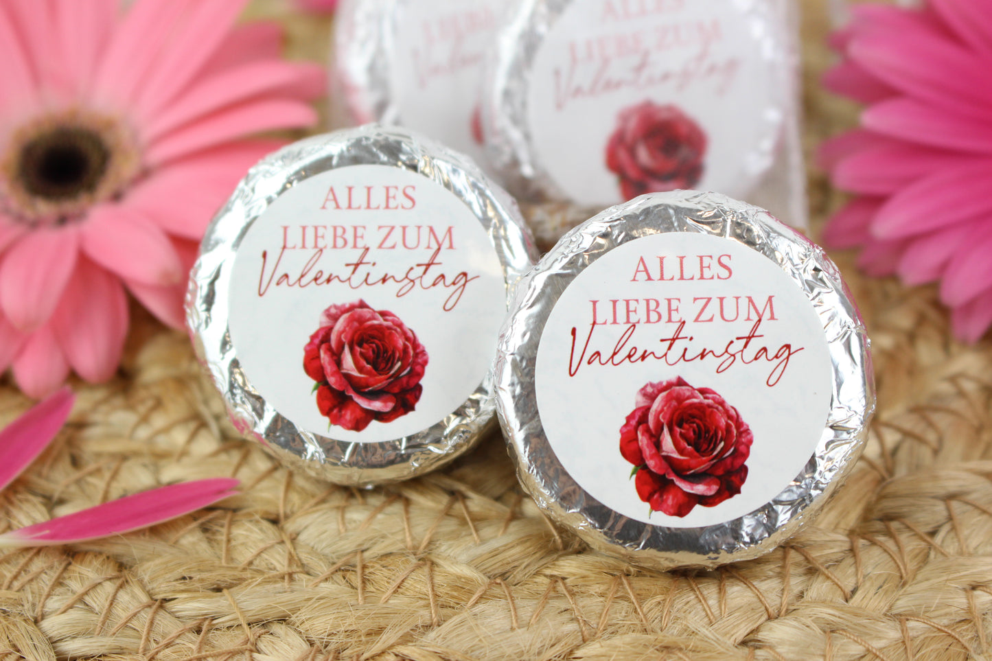 Organzasäckchen klein "Valentinstag"