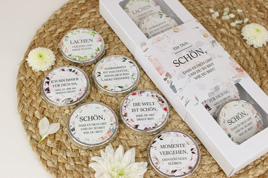 Pralinenschachtel "Schön, dass es Dich gibt!"