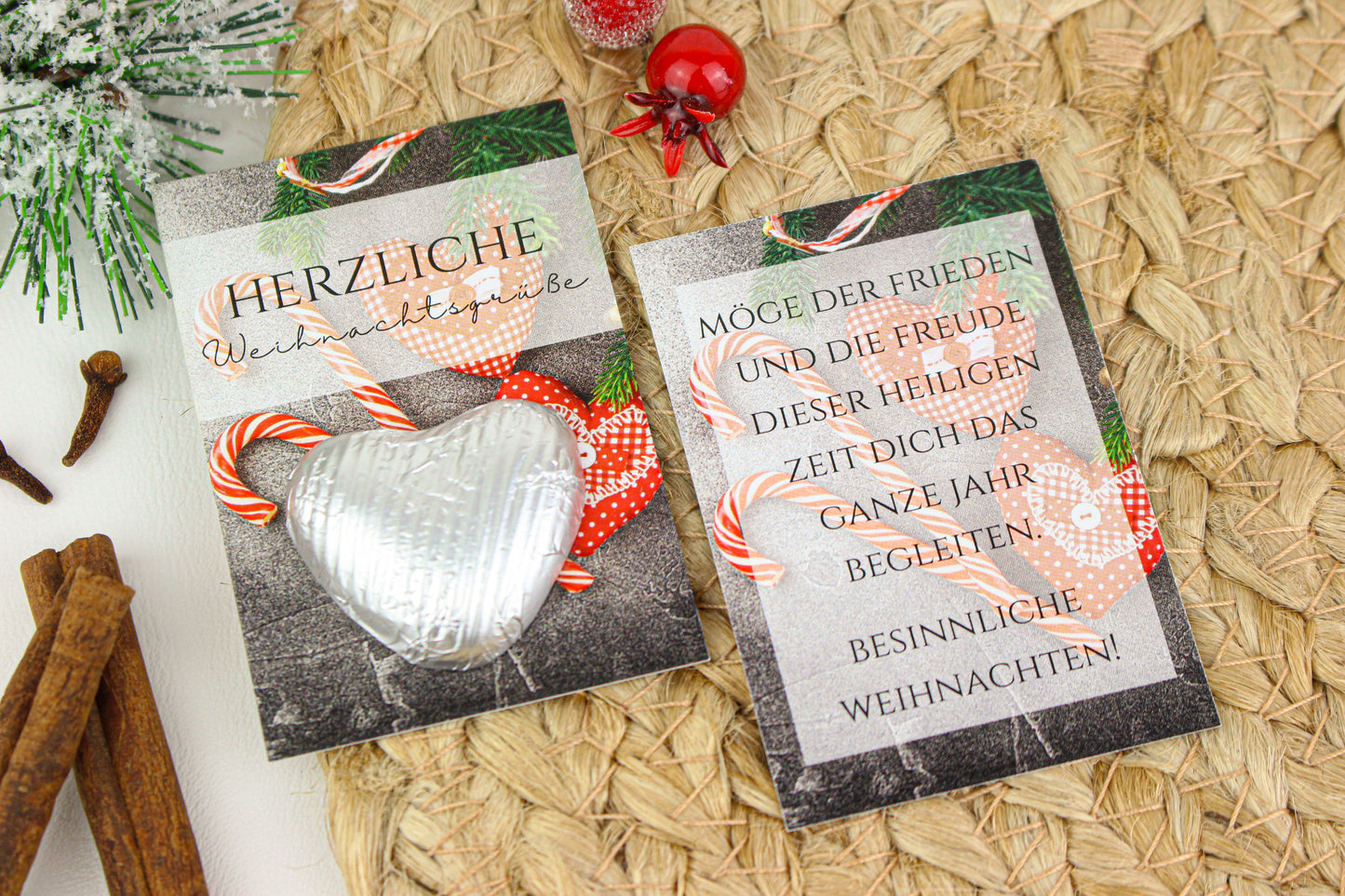 Schokokarten "Weihnachten"