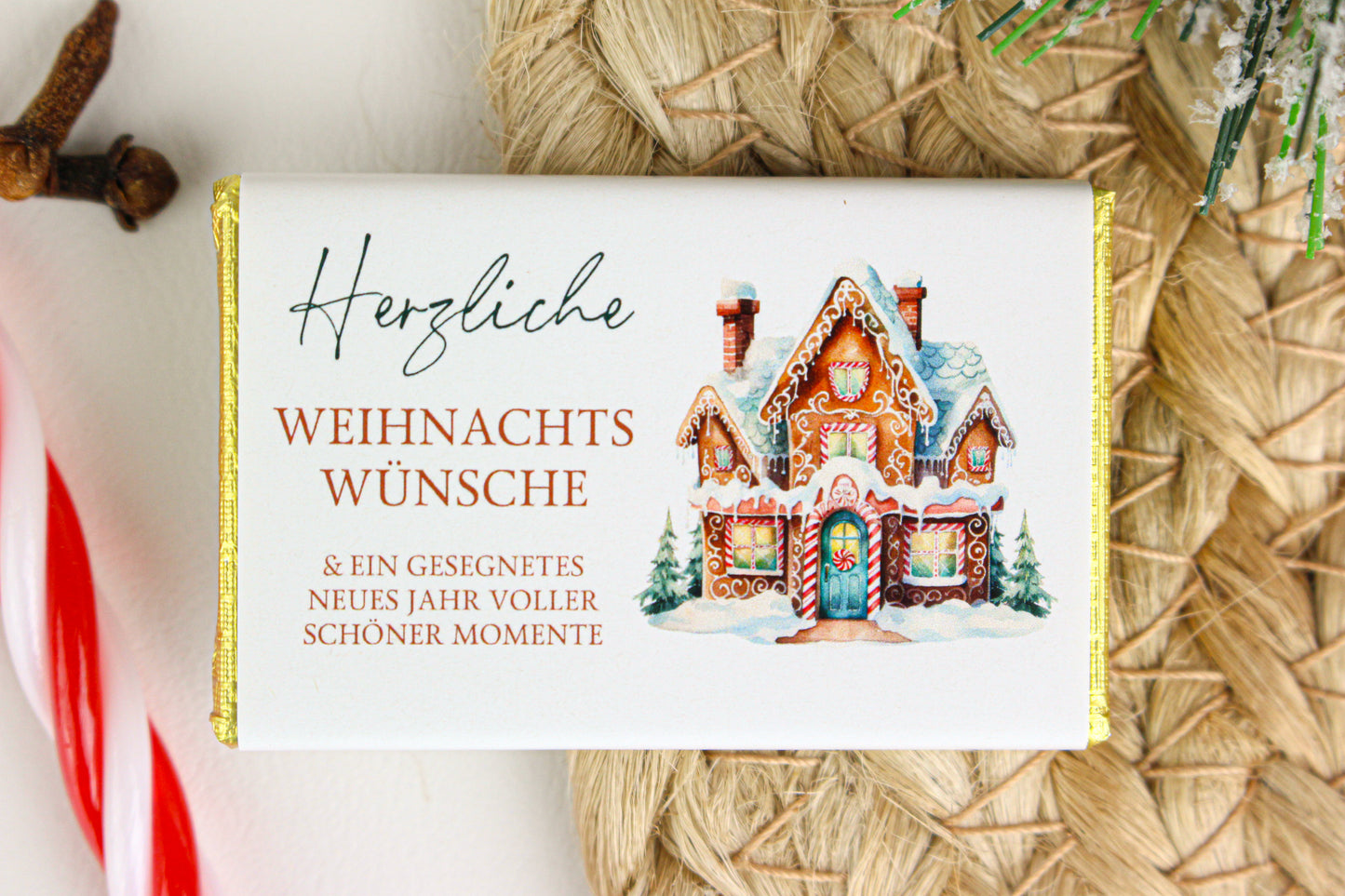 Schokotäfelchen "Weihnachten"
