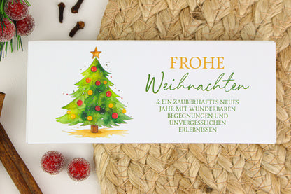 Schokotafeln "Weihnachten"