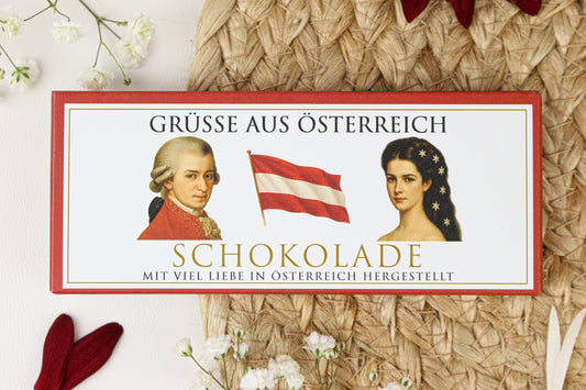 Schokotafel "Grüsse aus Österreich"