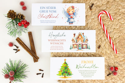 Schokotafeln "Weihnachten"