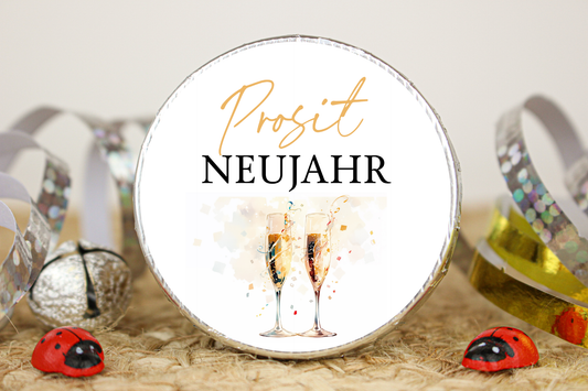 Schokotaler "Prosit Neujahr"