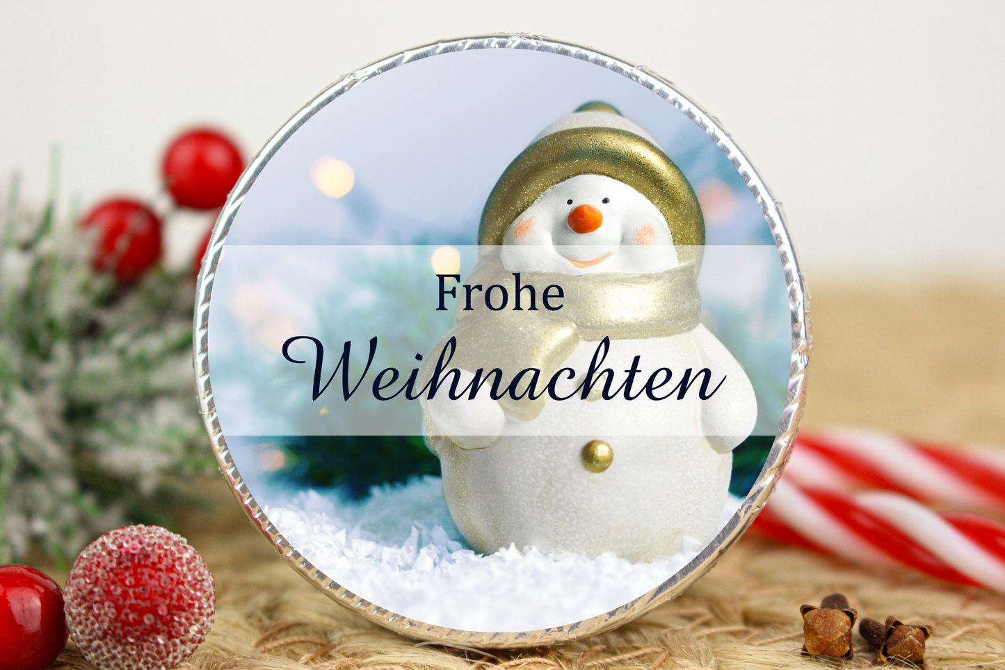 Schokotaler "Weihnachten"