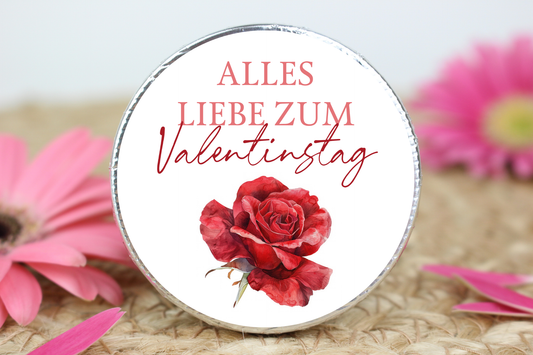 Schokotaler "Valentinstag"