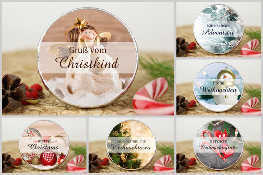 Schokotaler "Weihnachten"