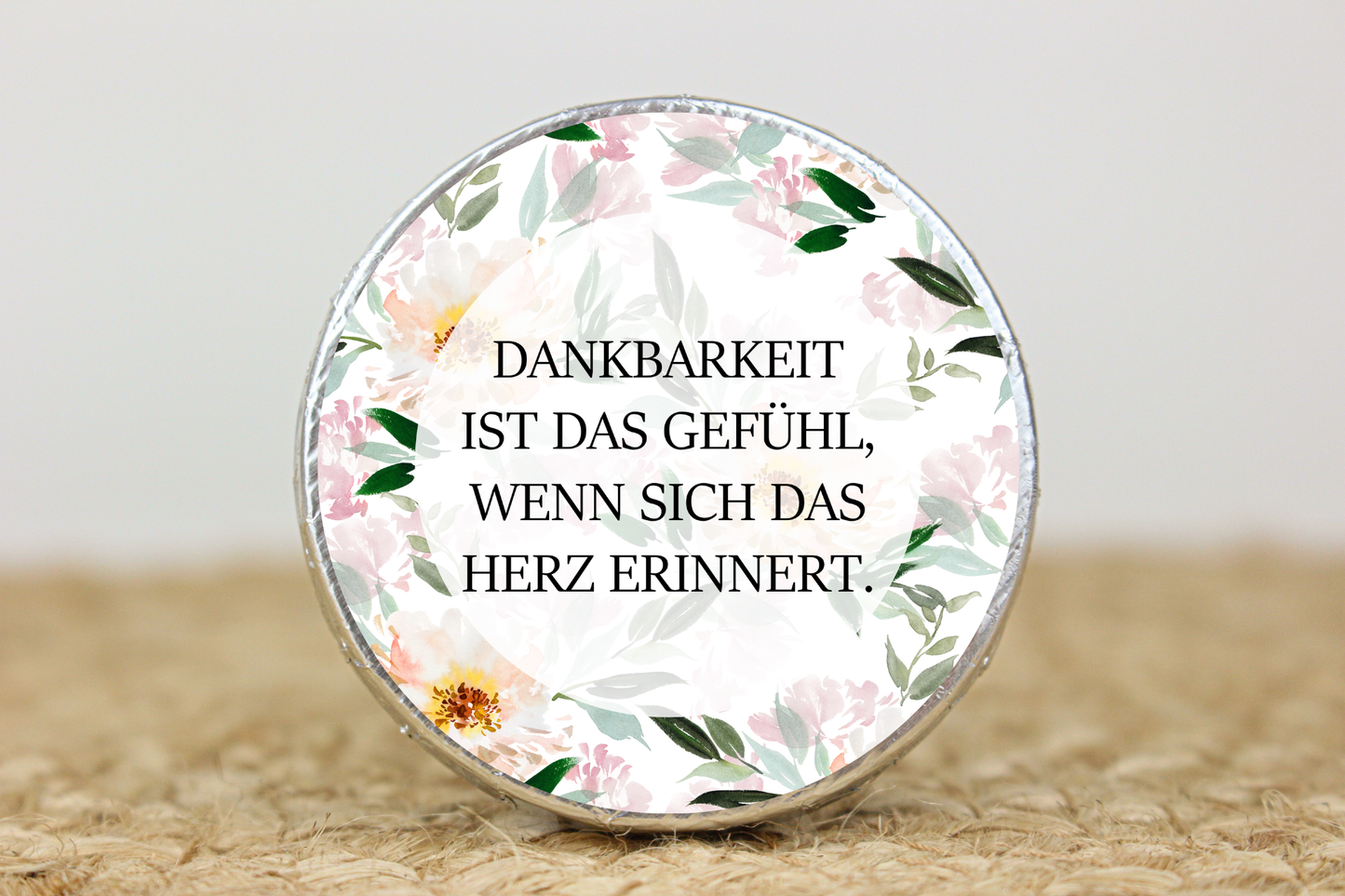 Schokotaler "Floral"