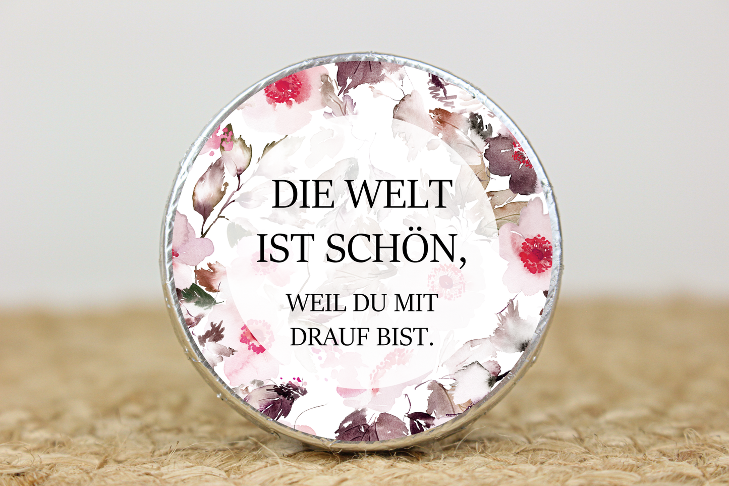 Schokotaler "Floral"