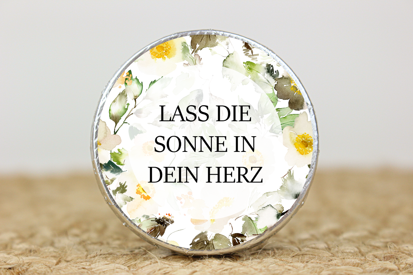 Schokotaler "Floral"