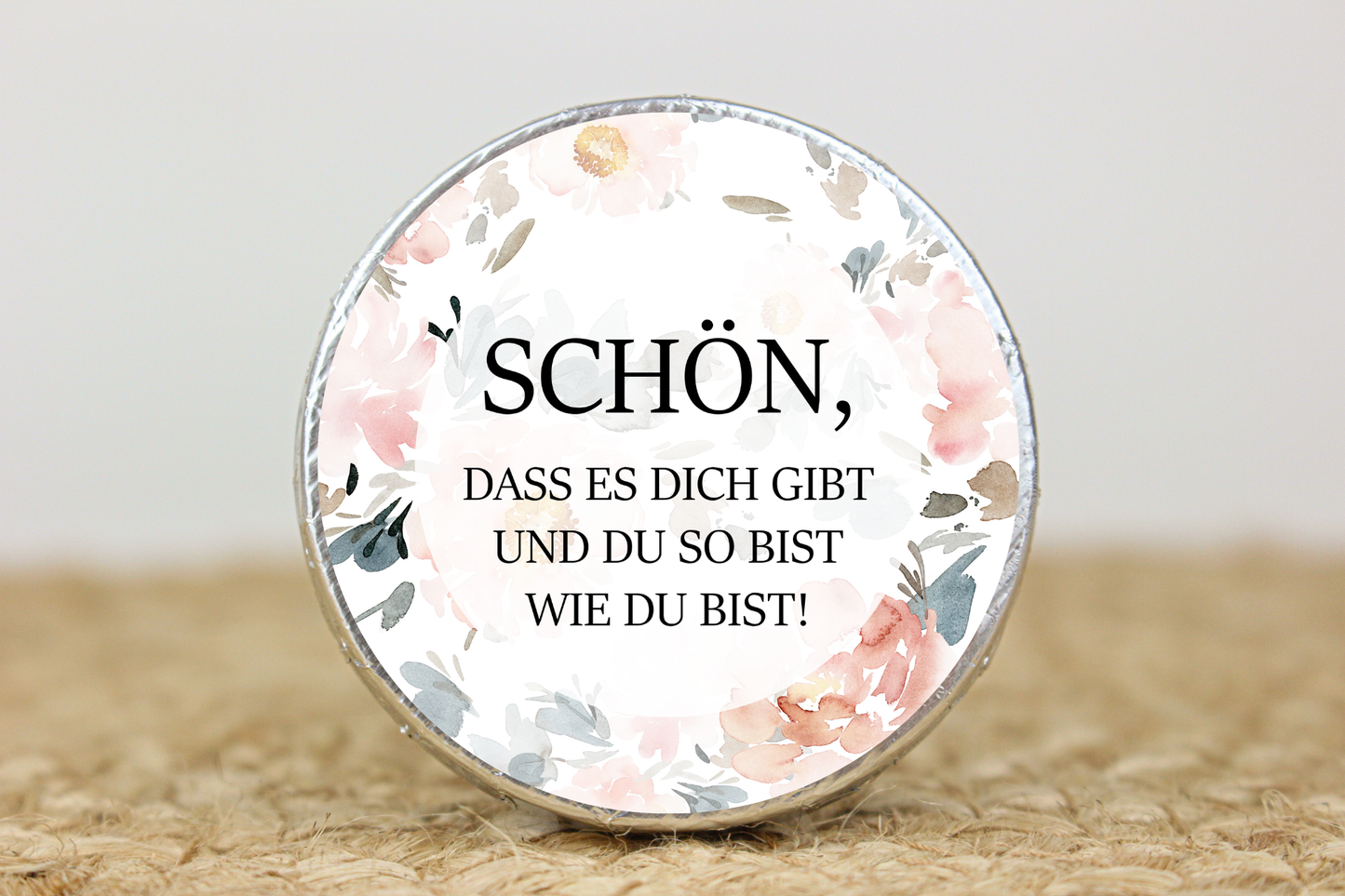Schokotaler "Floral"