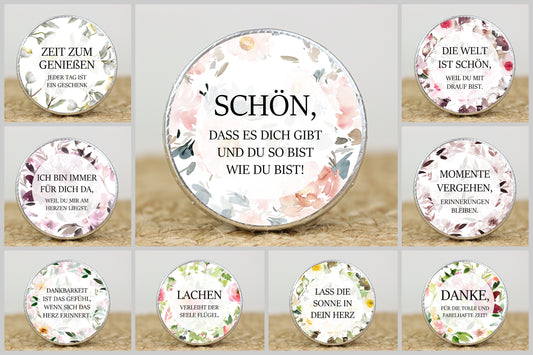 Schokotaler "Floral"