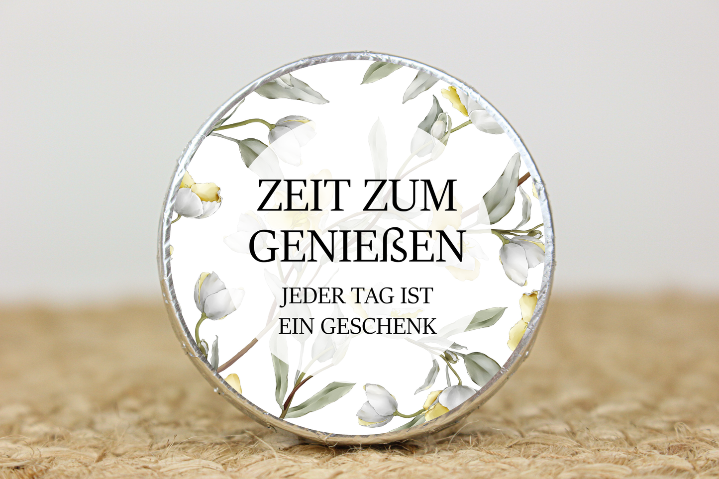 Schokotaler "Floral"