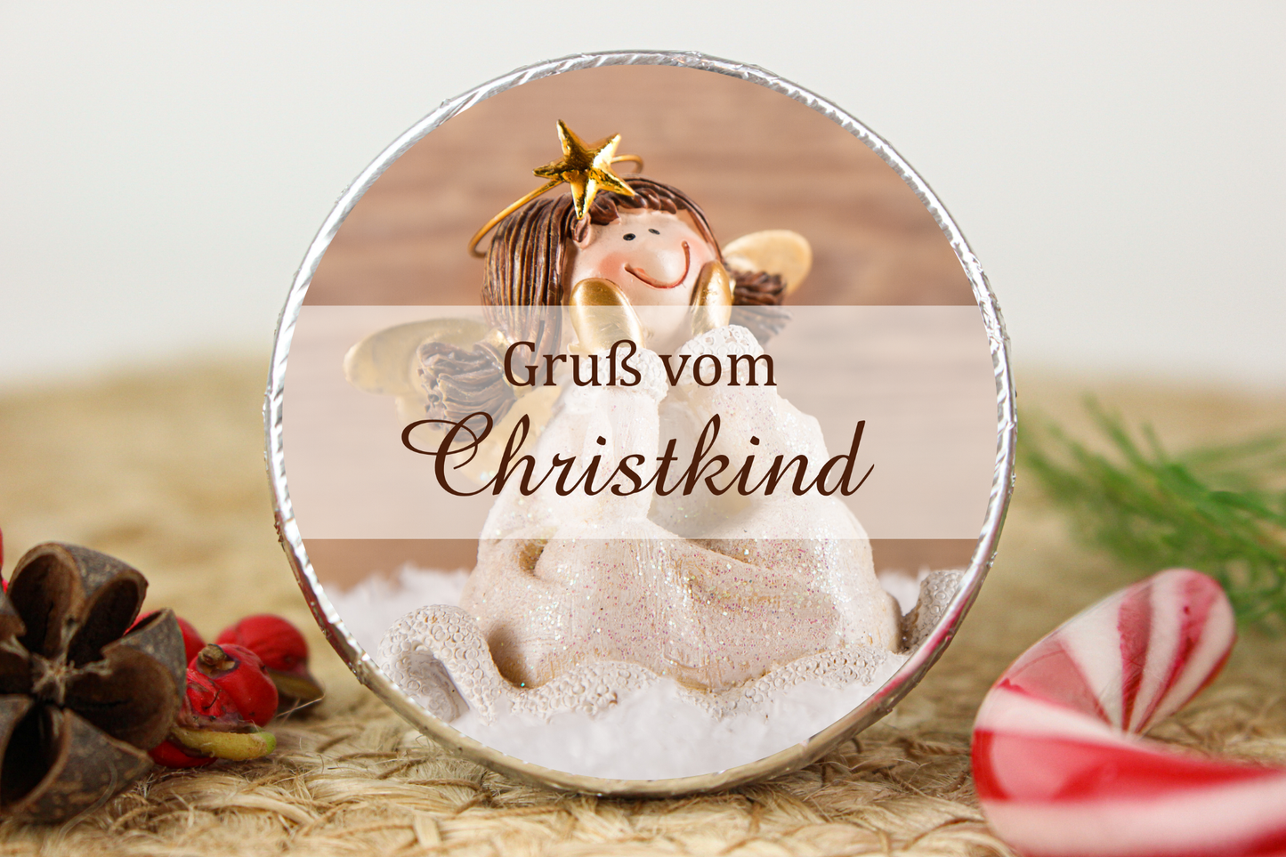 Schokotaler "Weihnachten"