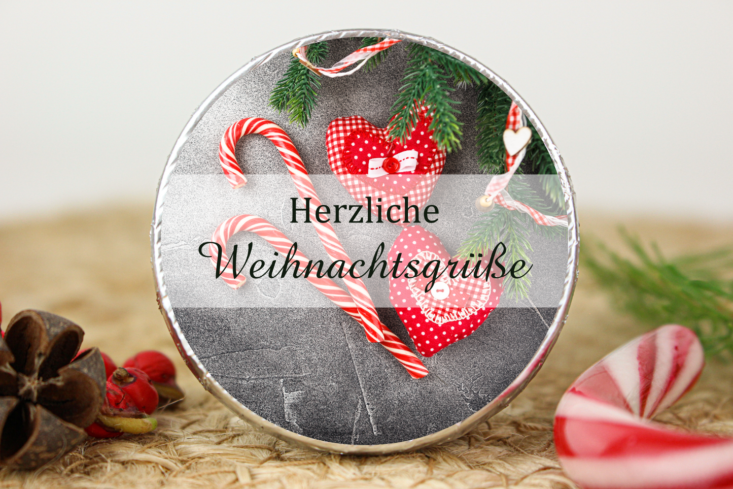Schokotaler "Weihnachten"
