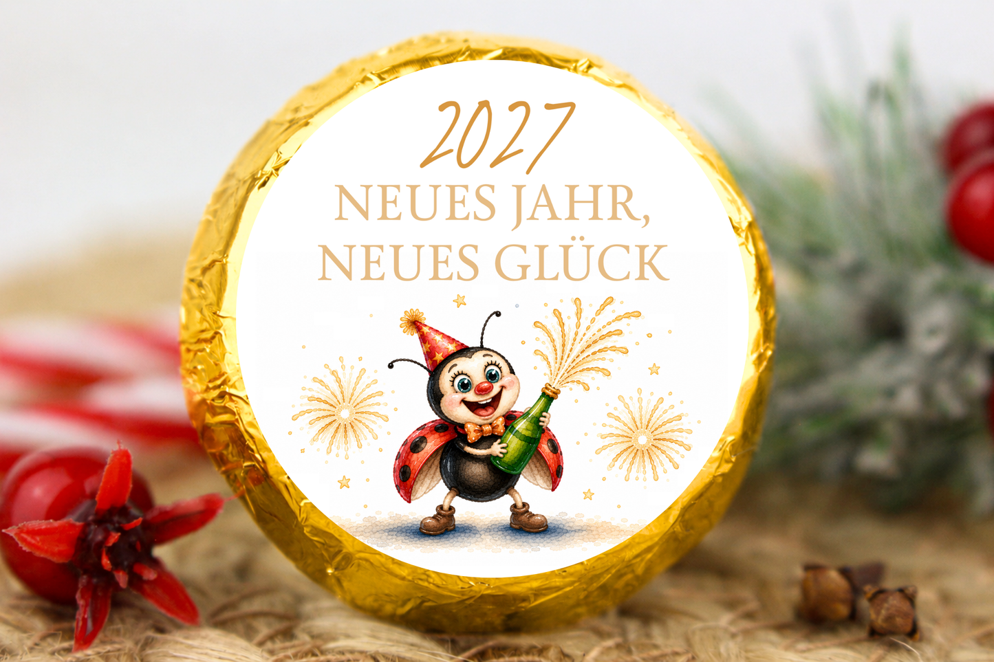 Waffeltaler "Weihnachten"
