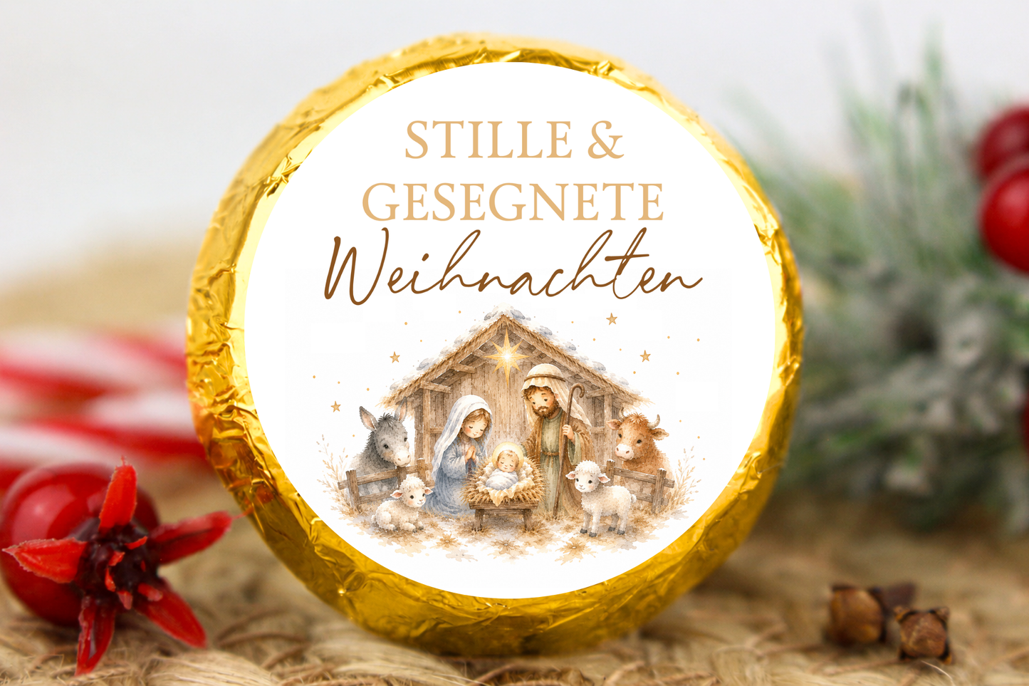 Waffeltaler "Weihnachten"